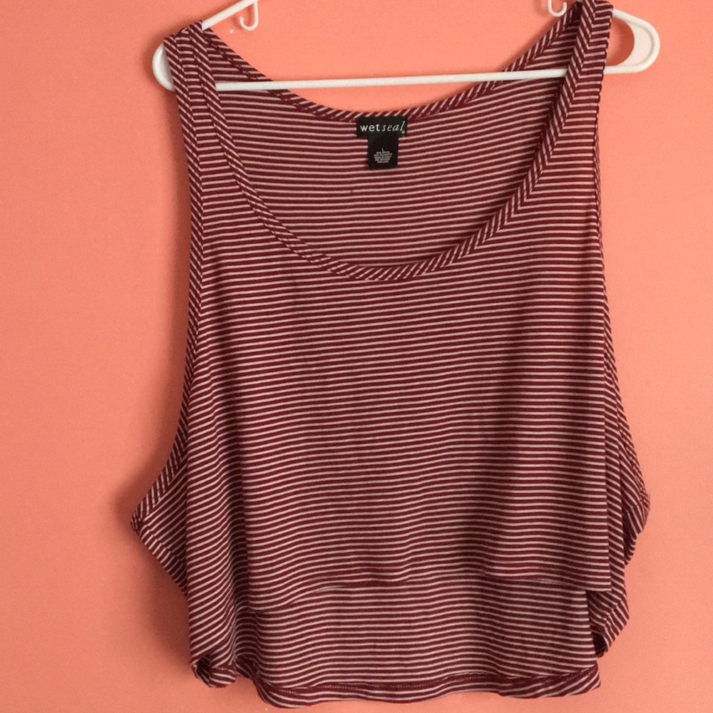 Cropped tank top